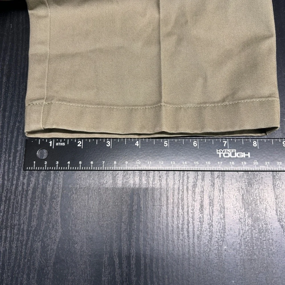 LL Bean Classic Fit Men 42x29 Khaki Chino Pants 100% Cotton Casual Gorpcore